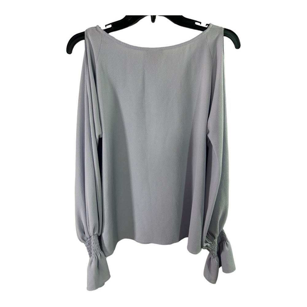 Vince Camuto Spring Romance Blouse Size Small Lilac Color P503 - Picture 1 of 7